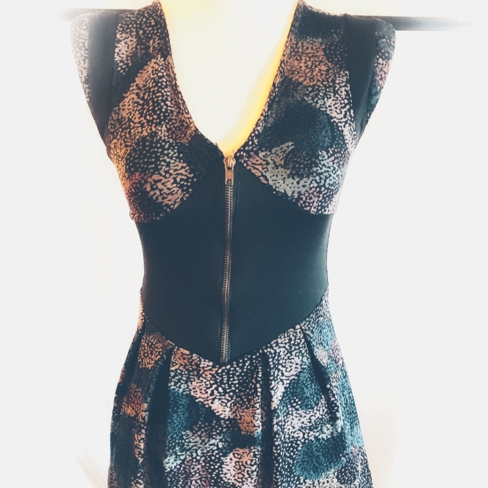 Apollo Clothing Corset-fit Mini Dress